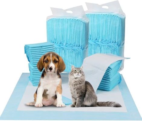 Eenmalige waterdichte puppy pads Sneldrogen Urinabsorptie 56*56cm