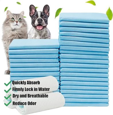Eenmalige waterdichte puppy pads Sneldrogen Urinabsorptie 56*56cm