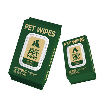 150*200mm zachte milieuvriendelijke huisdierendoeken voor honden 100 stuks Spunlace nonwoven verwijdert geuren