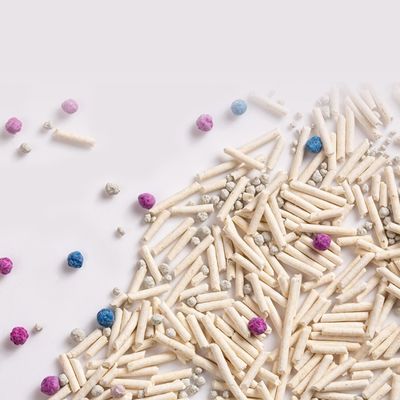 Customization Service Bied OEM Natuurlijke tofu kattenbak voor hoog zand gemengde bak