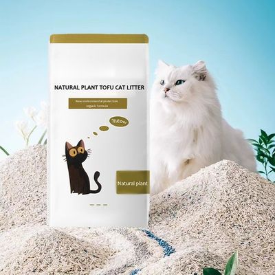 Customization Service Bied OEM Natuurlijke tofu kattenbak voor hoog zand gemengde bak