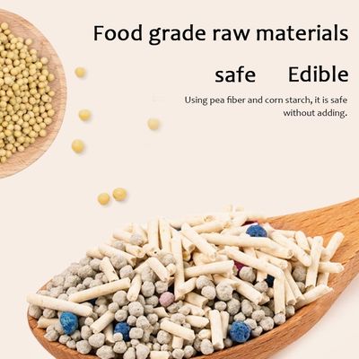 Customization Service Bied OEM Natuurlijke tofu kattenbak voor hoog zand gemengde bak