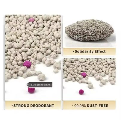 Deodorant Kattenvuil zand op maat, stofvrij, biologisch afbreekbaar, geurende, meerdere kleuren
