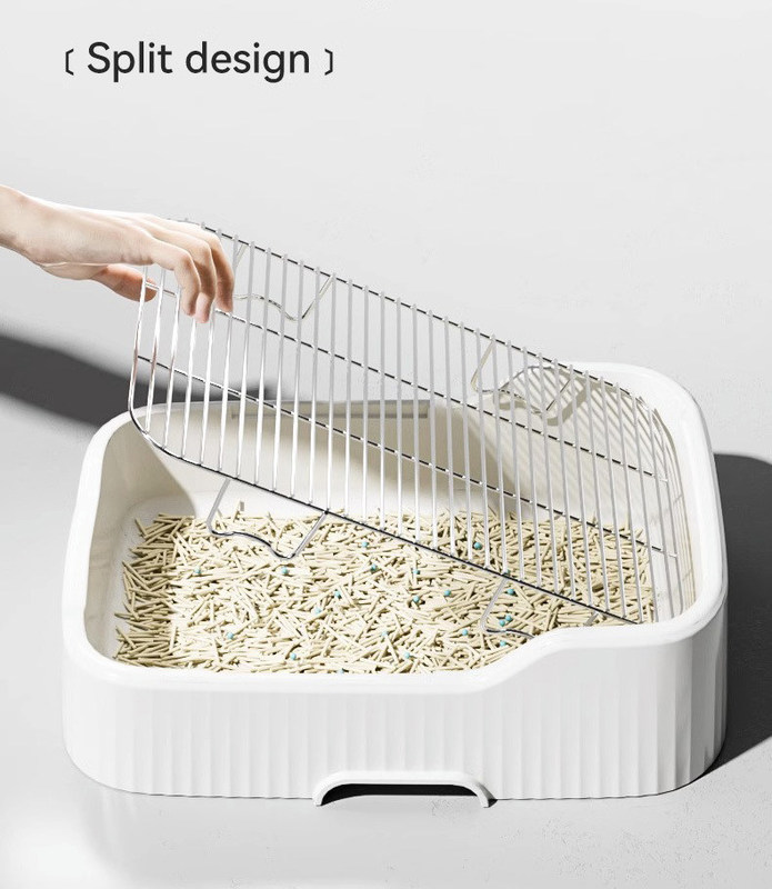 ODM Designs Top Sale Afzonderlijk Ontwerp Plastic Urinal Pee Indoor Pet Dog Toilet Training Potty Tray Met Drawer