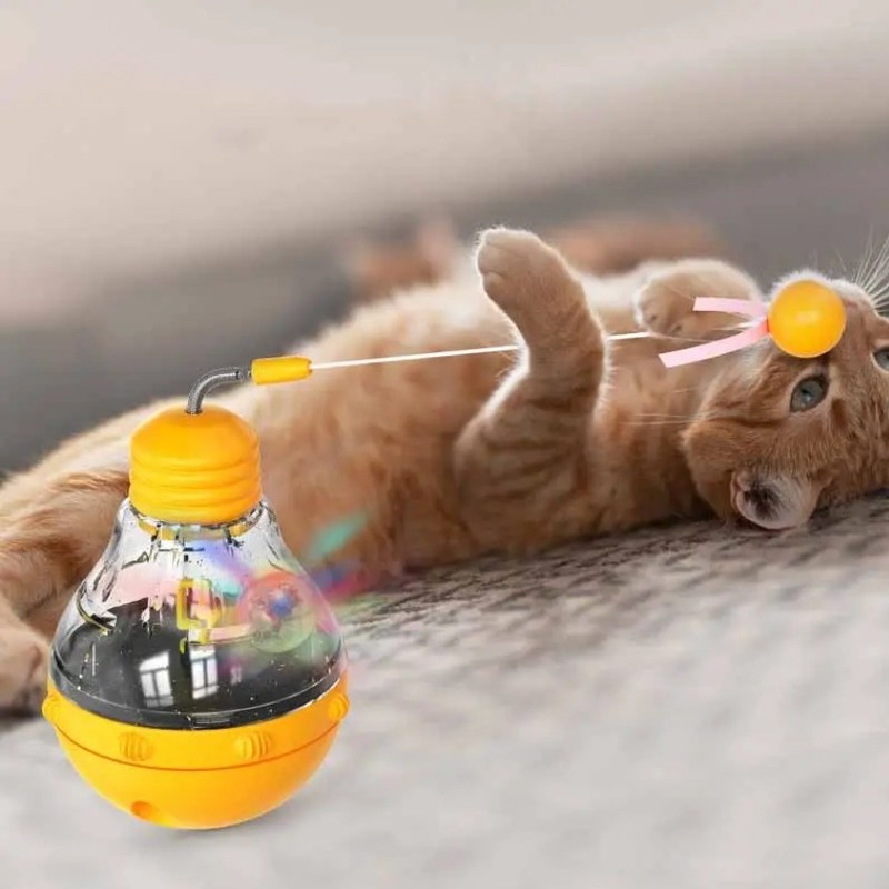 Interactieve katten speelgoed met gloeilamp
