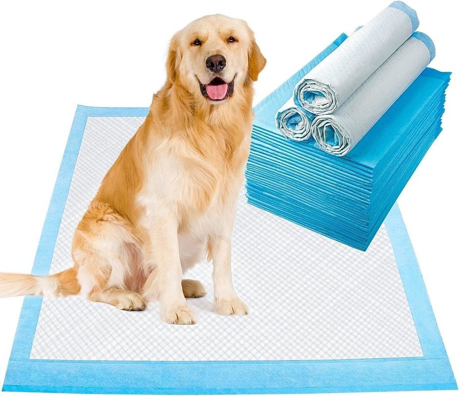 Gepersonaliseerde gratis urine pad voor honden rugzijde waterdichte hygiënische honden urine training