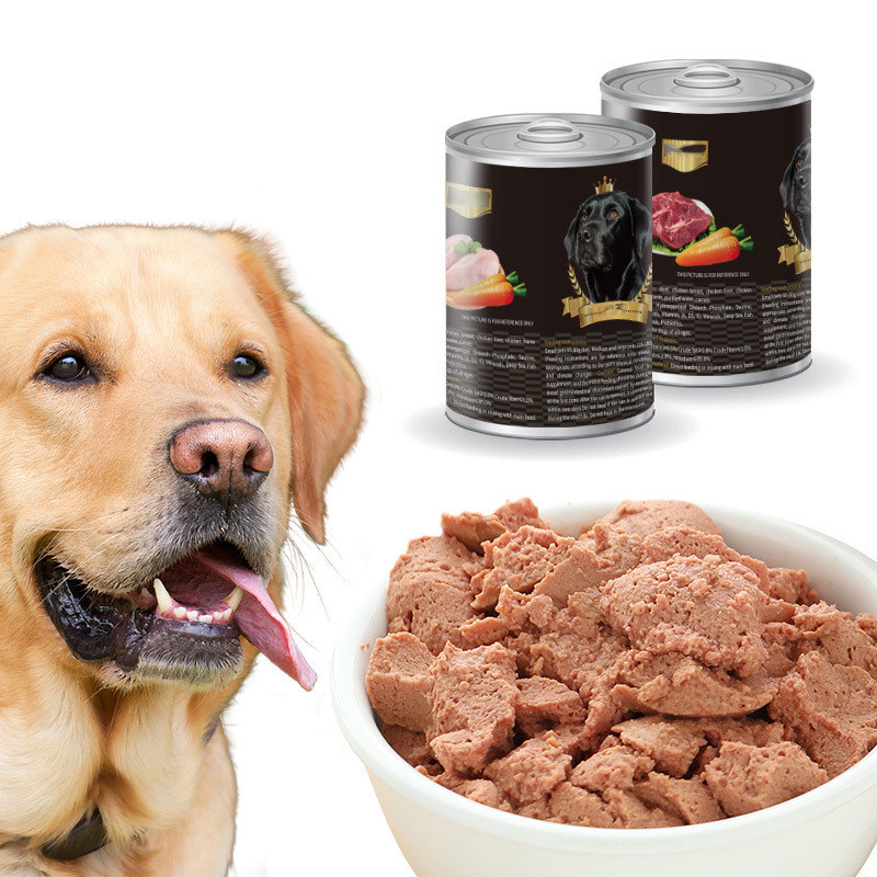 375g natte ingeblikte voeding kat hond puppy kitten met plantaardige ingrediënten uit huisdiervoeding