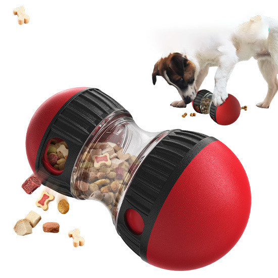Interactief hondenspeelgoed Slow Feeder Ball Tough Treat Dispensing Toy voor kat en kleine hond