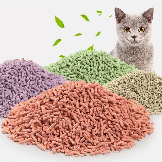 Deodorant Kattenvuil zand op maat, stofvrij, biologisch afbreekbaar, geurende, meerdere kleuren